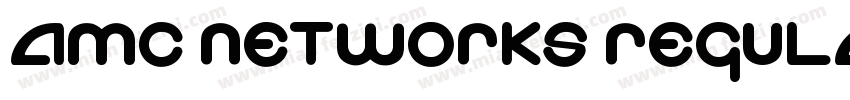 AMC Networks Regular字体转换